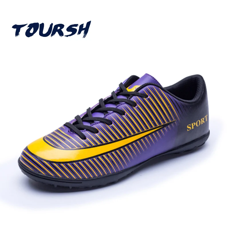 Toursh TF/FG Zapatillas de soccer fútbol deportes de interior Zapatos adultos chuteira Futebol sneakers hombre Botas de futbol fútbol Botas hombres
