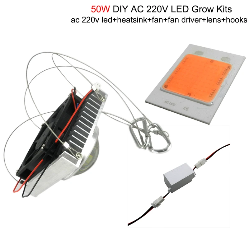 diy 50w 100w full spectrum hydroponics led grow light with full kits for medical plant,Greenhouse Hydroponics Systems,bloom