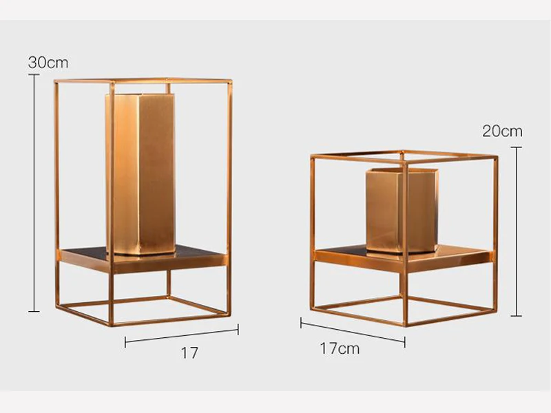 Напольные вазы, настольная металлическая ваза для цветов, европейская Золотая геометрическая форма, дорожный свинцовый держатель для цветов, железное искусство для украшения дома, подарки G038