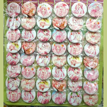 

Love Thank You Hatsune Miku SAKURA 45MM 16/24/32/40/48 pcs lot PIN BACK BADGE BUTTON BROOCH for BAG GIFT CLOTH Anime PARTY XMAS