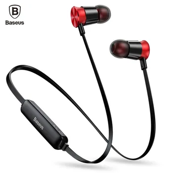 Baseus S07 Neckband Wireless Bluetooth Headphone Earphone Fone de ouvido Sports Headset Stereo Auriculares Earbuds Earpiece