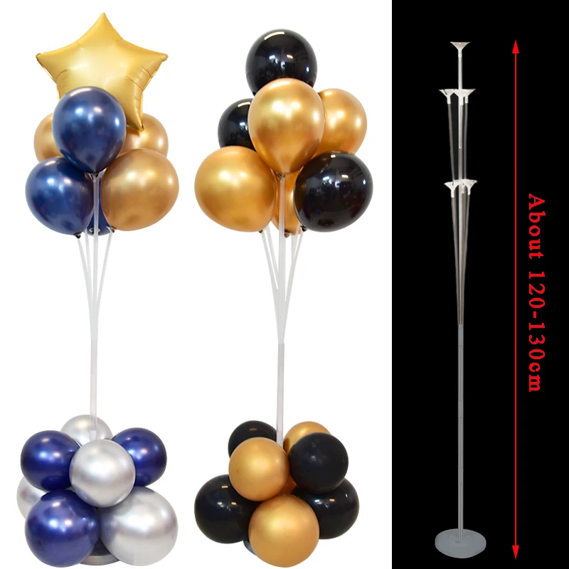 

Wedding Decoration Baloon Plastic Balloon Sticks Holder Column Stand Flamingo Hawaiian Birthday Party Balloons Decor Accessories