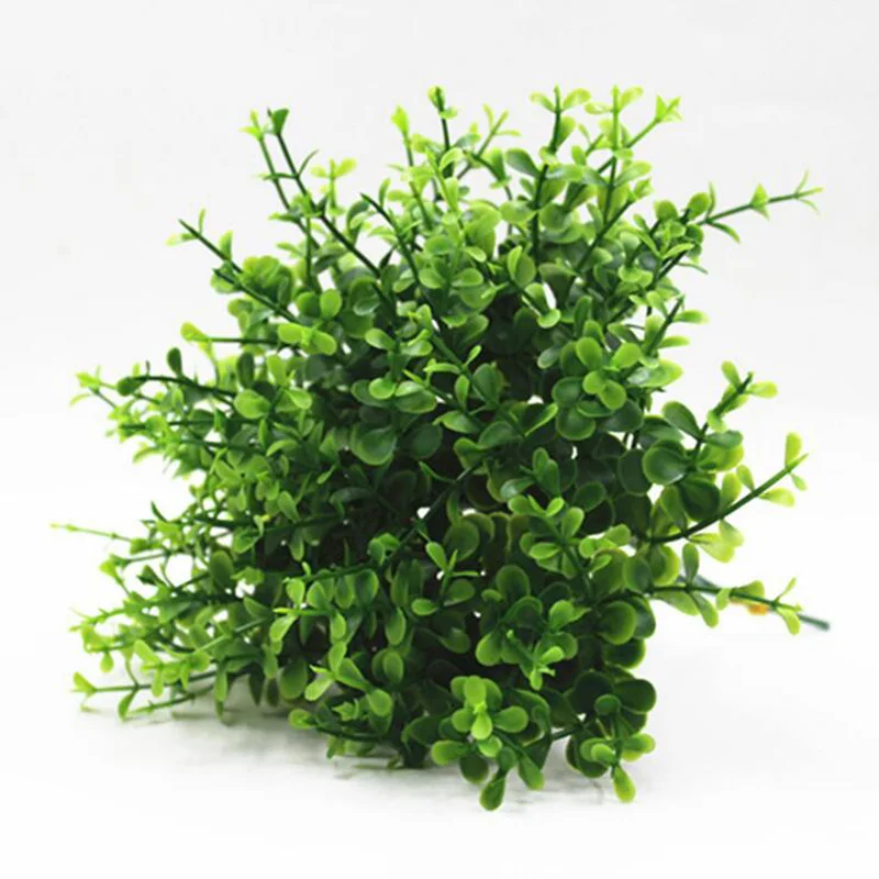 5pcs/lot Green Grass Artificial Plants Plastic Flowers For Home Garden Decoration Onamental Plastic Plants Supplies 8z 5pcs/lot Green Grass Artificial Plants Plastic Flowers For Home Garden Decoration Onamental Plastic Plants Supplies 8z