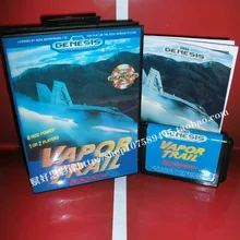 Паровой Trail игровой Картридж с коробкой и руководство 16 бит MD карты для sega Mega Drive для Genesis