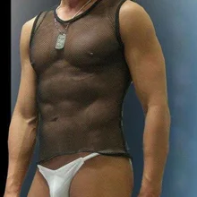 Индивидуальные мужские черные колготки для мальчиков, жилетка, Базовая рубашка, жилетка, одежда, прозрачная базовая одежда