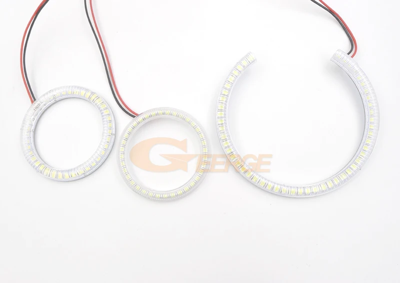 Для Scion TC 2008 2009 2010 отличный 6 шт. led angel eyes кольца супер яркие 3528 SMD led angel eyes kit DRL