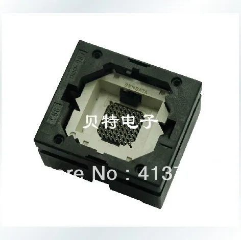 

BGA64 block Valley IC test socket adapter burn 1.0mm pitch CBG064-087A