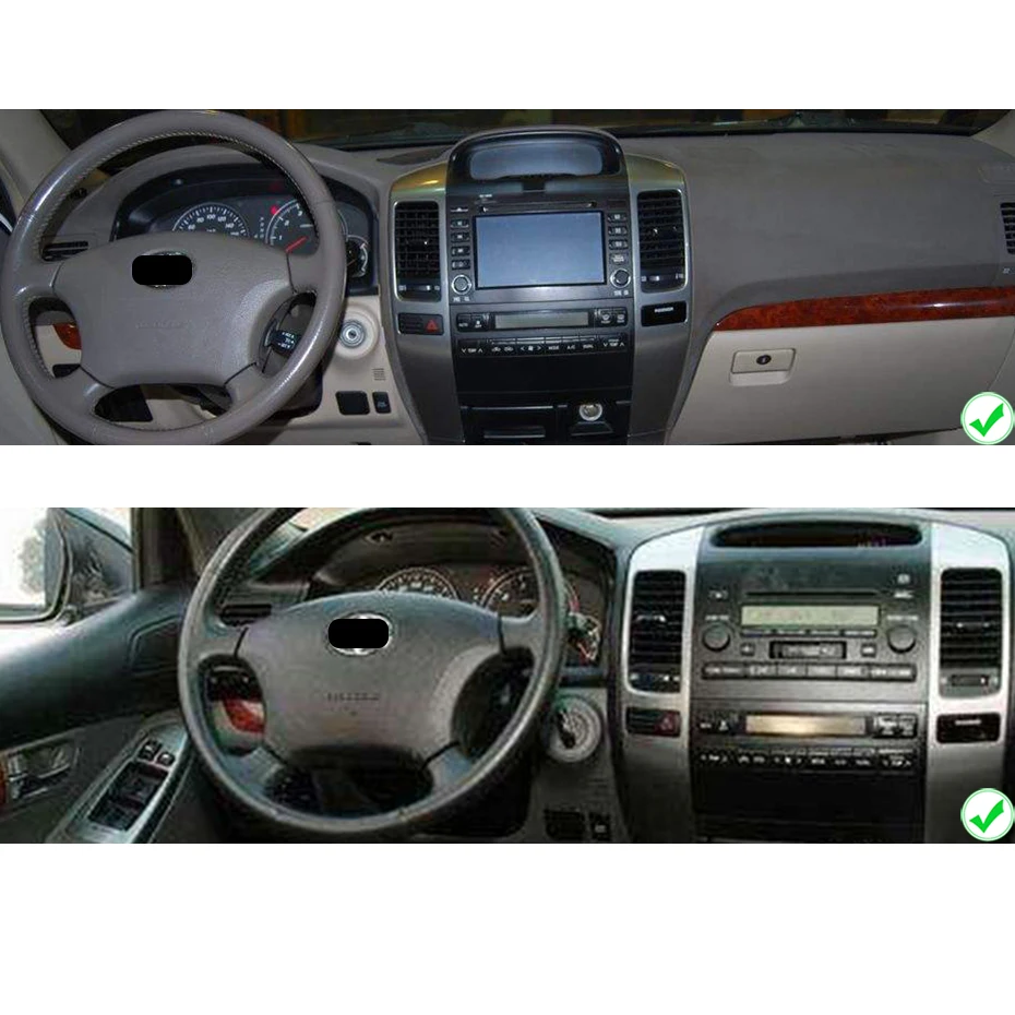 Sale DSP IPS Android 9.0 Car GPS Radio for Toyota LAND CRUISER Prado 120 Lexus GX470 Multimedia Screen Build in 4G MODEM Slot No DVD 5