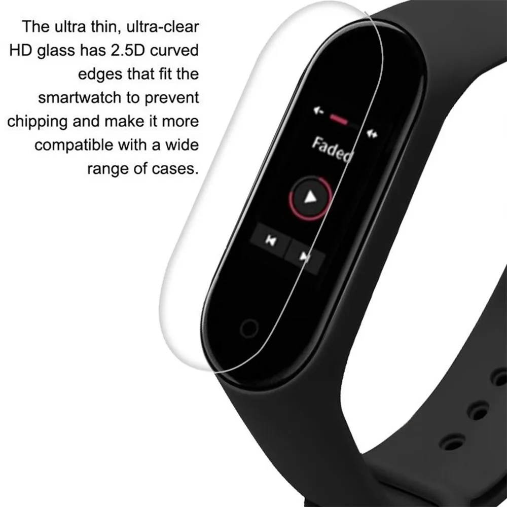 Screen Film for Xiaomi Mi Band 4 Smart Wristband Bracelet 2PCS