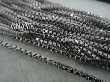 

on sale Lot of 10meter Thin 1.5mm Stainless Steel Square Box Link chain jewelry finding / Marking Chain DIY