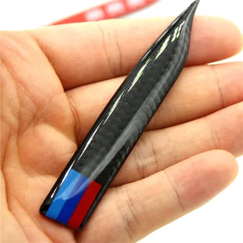 

2pcs Car Carbon Fiber Strip Protector Rearview Mirror Sticker For BMW M3 M5 X1 X3 X5 X6 E36 E39 E46 E30 E60 E92 f34 f10 f20