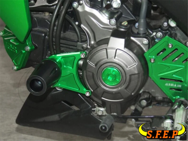 2016 2020 для Kawasaki Z125 Z125Pro CNC Алюминиевые Защитные Слайдеры рамы|crash sliders|frame slidersliders crash