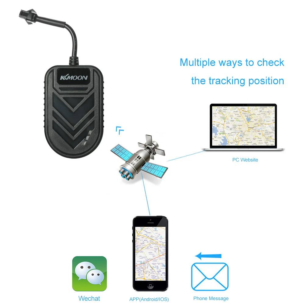 GPS трекер KKmoon 2G для автомобиля мотоцикла электровелосипеда|GPS-трекеры| |