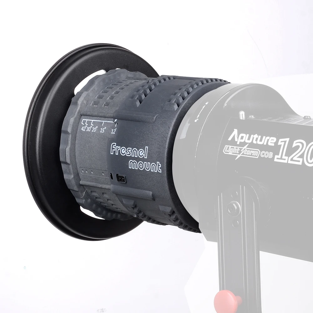 

Aputure LS C120d A-mount kit & Fresnel mount kit LED Video Light Kit to shape your light LED Studio Light led for photography