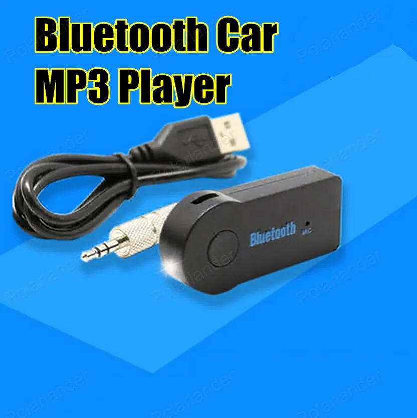 Bluetooth Car Kit Fm Transmitter Mp3 Player 3.5mm Audio Aux Tf Card