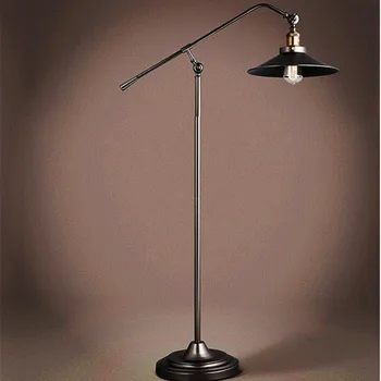 

Vintage Loft Industrial Floor Lamp Edison Bulbs Lamps Light Fixtures for Living Room Free Shipping