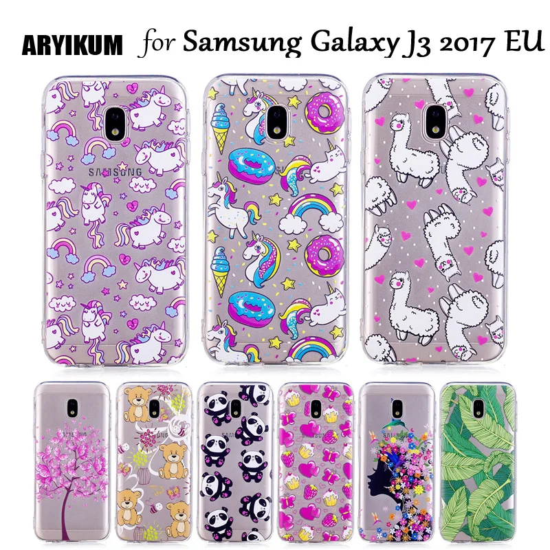 Чехлы для телефонов ARYIKUM чехол Samsung Galaxy J3 2017 J3300 ЕС версии силиконовый J330 etui |