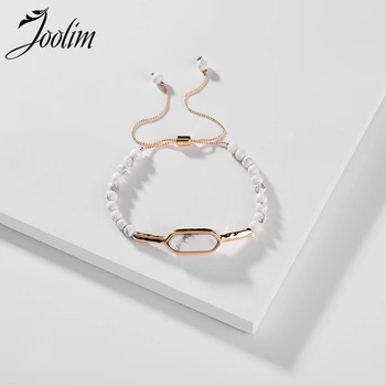 

Joolim Jewlery Wholesale/Natural Stone Bead Adjustable Bracelet For Women