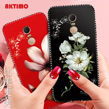 

Bling Crystal Flower Cover Case For Xiaomi Redmi Note 4 4X 5A Pro 5 Plus 6 6A S2 Mi 6X 5X A1 A2 8 SE Cases Rose Protector Coque