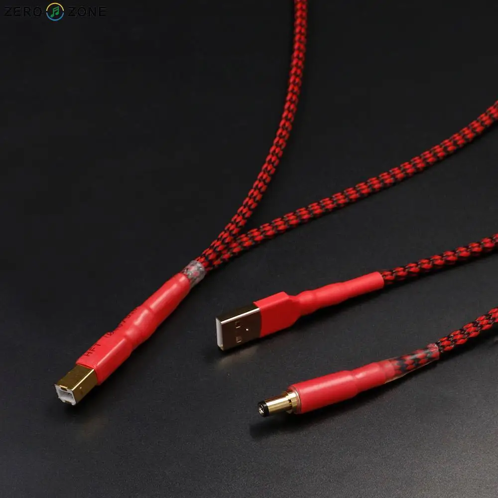 ZEROZONE 1,2 м HIFI данных/Мощность разделенных USB кабель (2 вида для выбора)