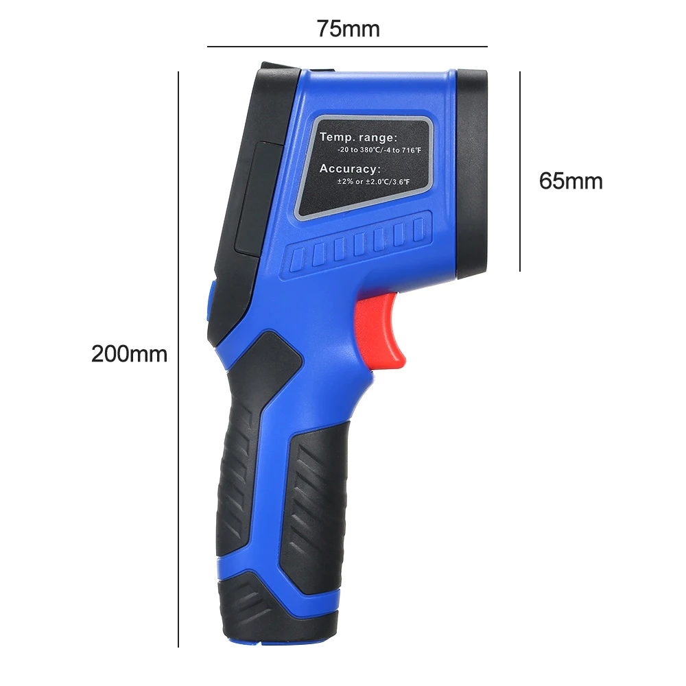 Портативный термометр Цифровой Инфракрасный Тепловизор термометр гигрометр с разрешением 1089P