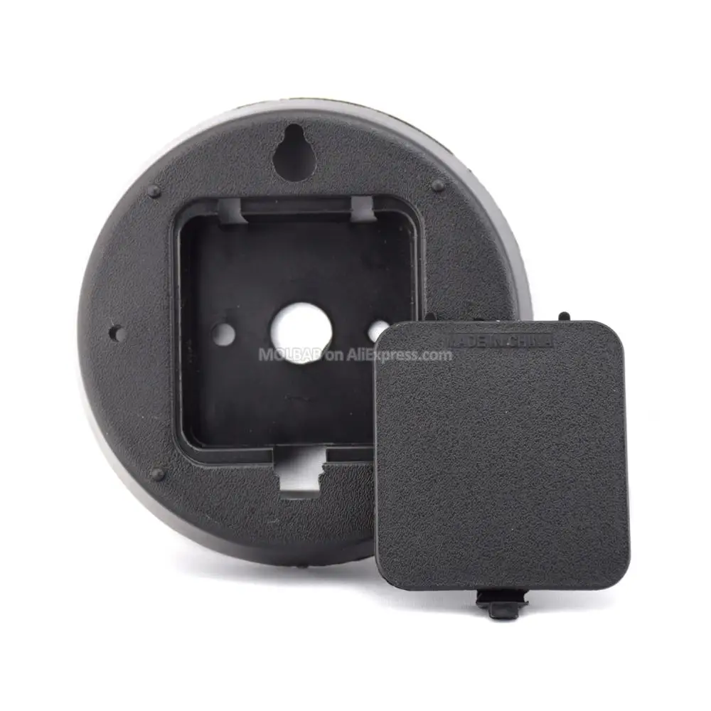 

DIY Wall Clock Parts 12cm Circle Back Cover Quartz Movement Holder Timepiece Fixed Device Horologe Assembling Repair Accessories