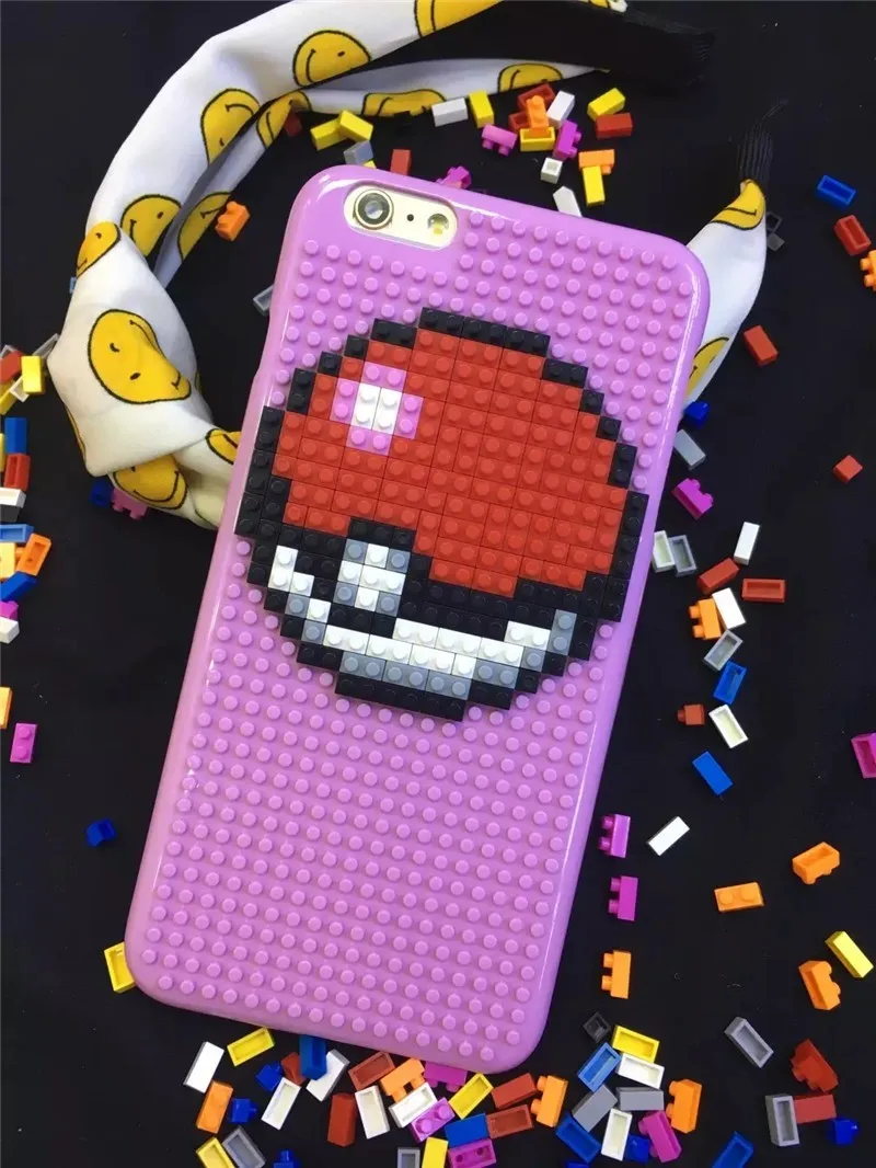 3D Building Block Hard Phone Case (7)