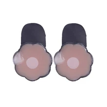 1 пара самоклеющийся силикон быстрый подъем вверх Ленточные лепестки многоразовые Цветочные бра для скрытия сосков Pad невидимая грудь для вечерние платья