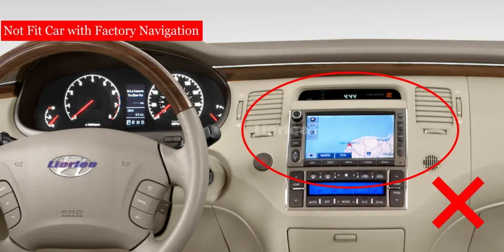 Flash Deal Auto DVD Player GPS Navigation For Hyundai Azera 2006~2011 Car Android Multimedia System HD Screen Radio Stereo Head Unit 5