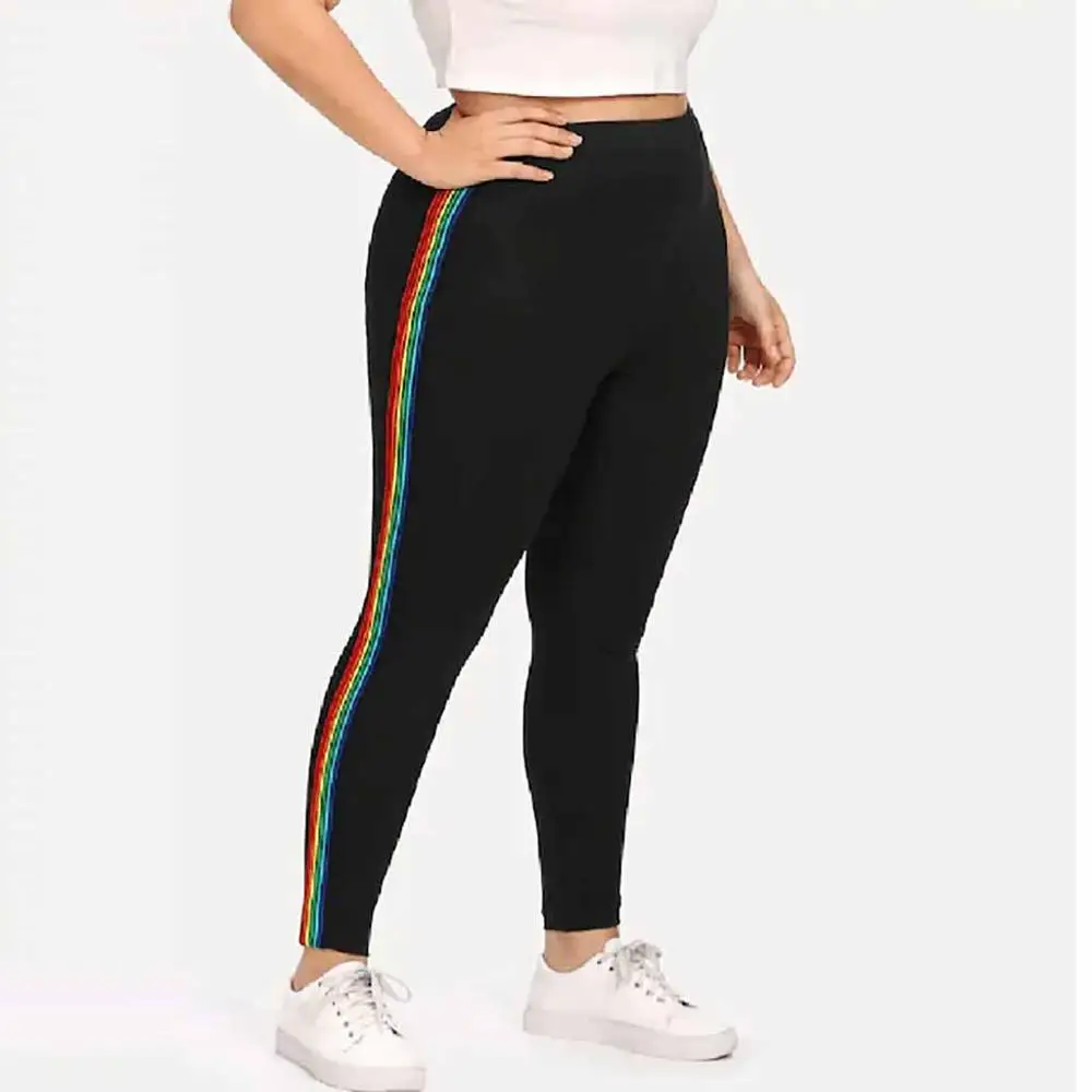 

Summer Womens Casual Pants Spodnie Damskie Printed Fitness Athletic Elastic Ladies Sexy Leggings Pantalon Femme Plus Size 5XL D