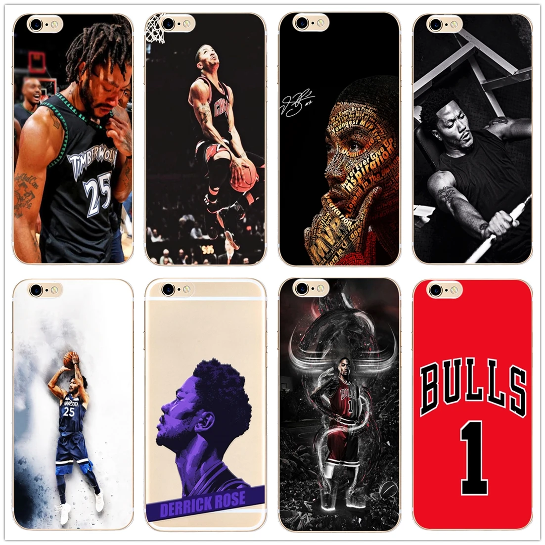 DK Derrick Rose Minnesota жесткий чехол для телефона для iPhone 11 Pro Max 6 7 8plus 5S X XS XR XSMax для samsung s9 s8plus s7 s6