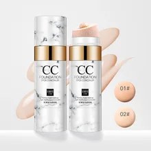 Солнцезащитный крем на воздушной подушке BB CC Крем-корректор увлажняющий тональный крем отбеливающий макияж голый для лица красивый макияж корейская косметика