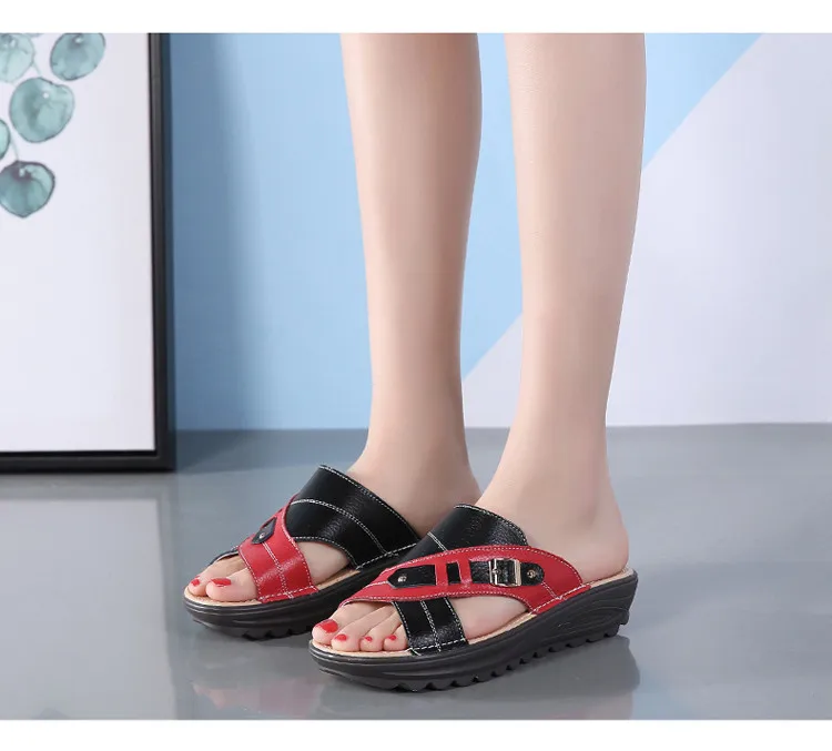 AH 1793-2019 Genuine Leather New Women Sandals-12