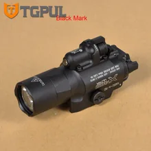 TGPUL Best SF X400U ULTRA LED Flashlight Tactical Light Weapon Handgun Light With Red Laser Sight For Pistol for Hunting