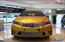 for 2012 Lexus CT200h Highlander Aircraft-grade aluminum Front Grille Around Trim Racing Grills Trim Fo 3PCS