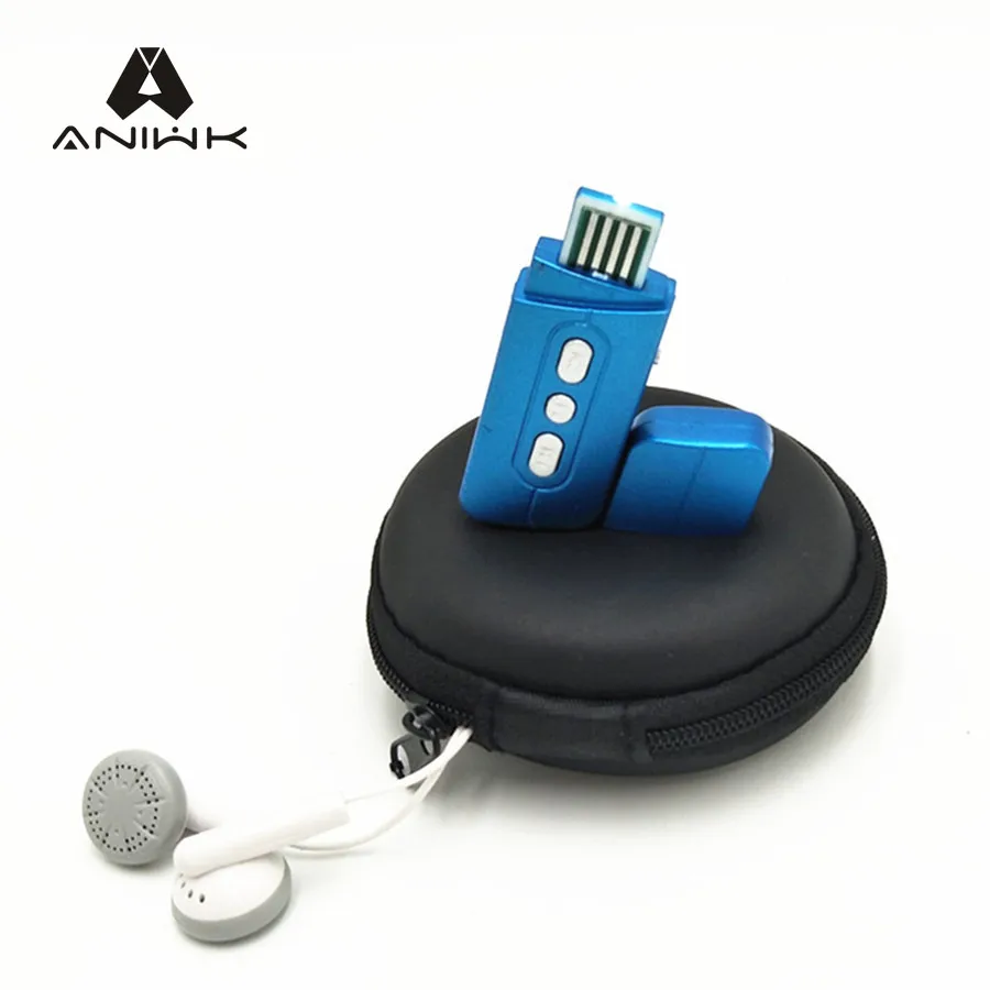 Aniwk 100 New MP3 Player USB flash drive style TF Card Mini With