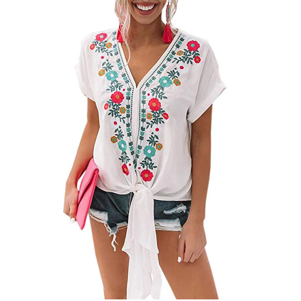 Купить Белую Рубашку С Цветным Принтом