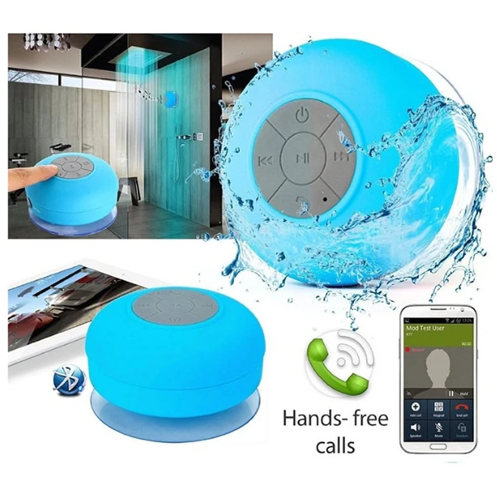 Мини беспроводной Bluetooth динамик Ванная комната Водонепроницаемый Модные