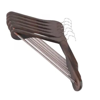 

hangers for clothes velvet 6PCS Wooden Long Lasting Durable Clothes Hangers Drying Rack Home Hotel wall hangers for clothes