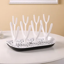 Детские бутылочки для кормления, сушилка для чистки дерева, сушилка для хранения, полка для сосок, держатель для чашки, сушилка, полка, съемная