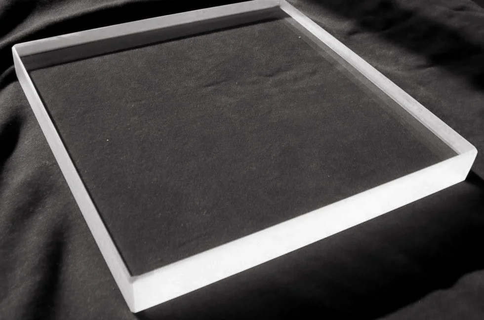 Hot selling clear quartz plate 150*150*8mm quartz glass plate on