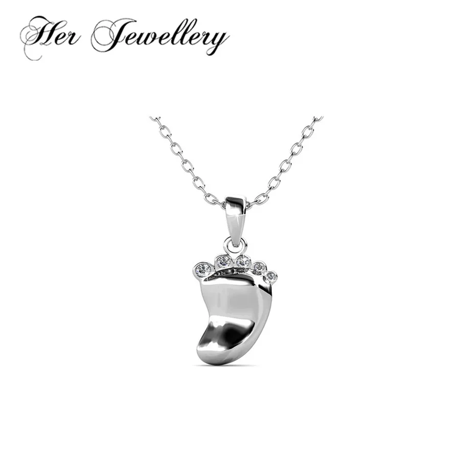 Her Jewellery Cute Feet pendant necklace for men pendant Casual jewelry