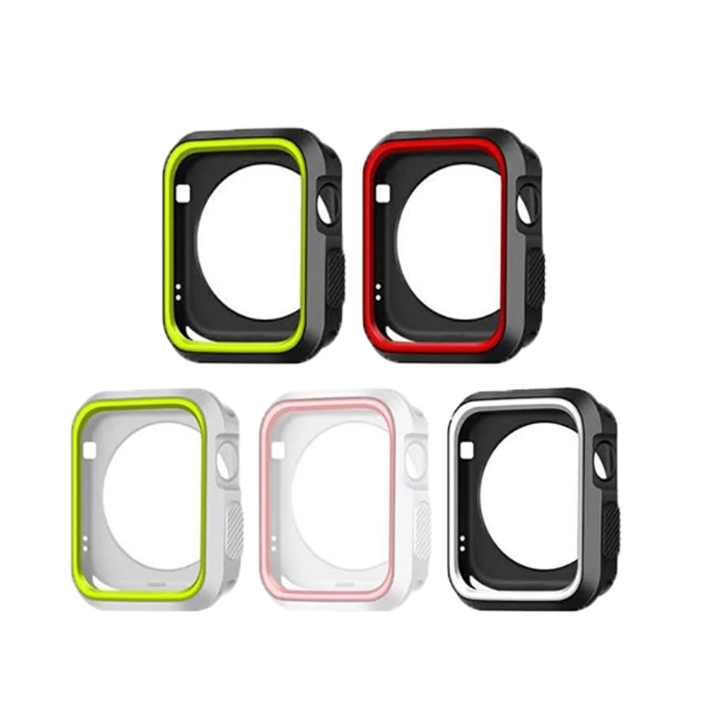 silicone protector case for apple watch 42mm 38mm Nike sport band/strap full screen frame rubber cover for iwatch series 2/1 silicone protector case for apple watch 42mm 38mm Nike sport band/strap full screen frame rubber cover for iwatch series 2/1