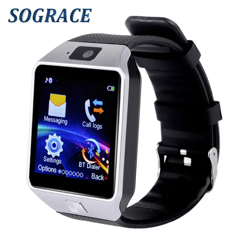 Sograce DZ09 Bluetooth Smart Watch For Android Xiaomi HTC Samsung iPhone iOS Camera SIM Slot Sports