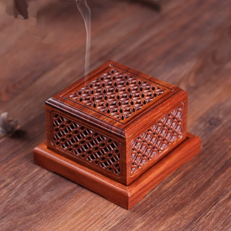 Chinese Style Zen Incenso Burners Incense Holder Aroma Burner Rosewood
