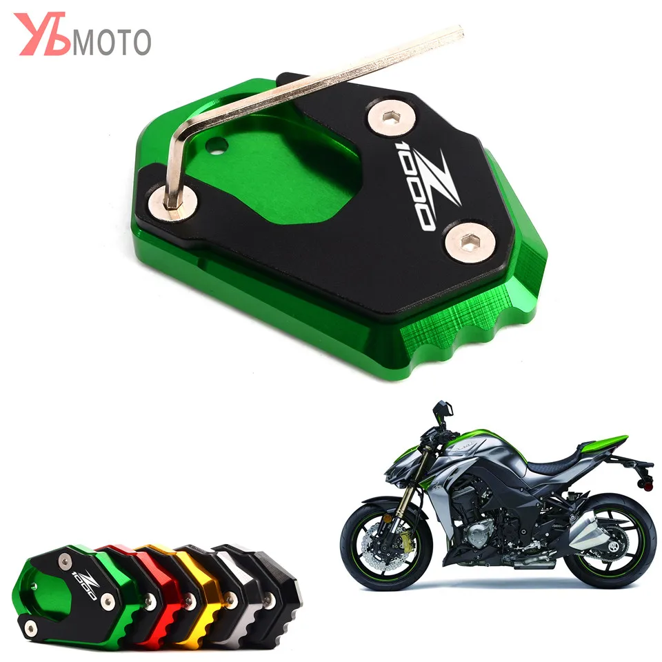For KAWASAKI Z1000SX NINJA 1000 Kickstand Sidestand Stand Extension Enlarger Pad