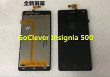 Новый смартфон сборки для GoClever Insignia 500 ЖК-дисплей Дисплей touch Панель планшета Экран датчик в комплекте с Инструменты Бесплатная доставка
