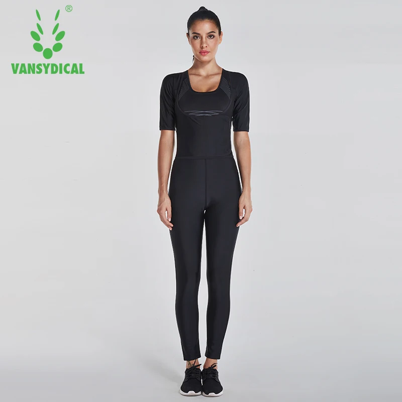 

2018 Vansydical SweatShirt Women Sportswear Sports Suits Fitness Gym Running Quick Dry Yoga SweatShirt Gym Clothes Suit 3pcs