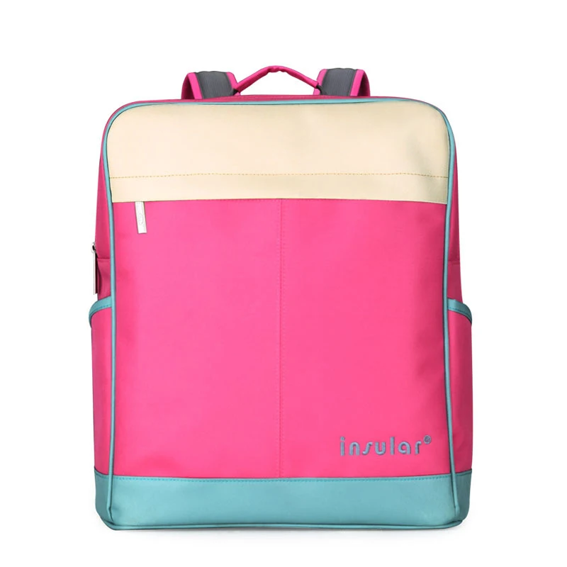 Baby Diaper Bag Mommy Nappy Backpack Fashion Multifunction Oxford Back Pack Large Baby Care Milk Bottle Organizer Mochila BB6055 (4)