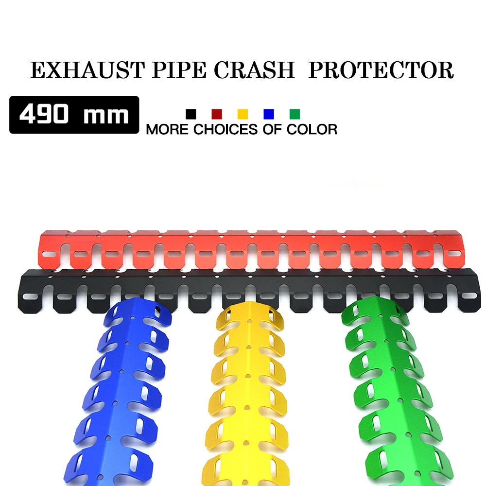 Мотоцикл глушитель трубы протектор тепловой щит двигателя Защитный чехол для Kawasaki Yamaha SUZUKI RM RMZ RMX